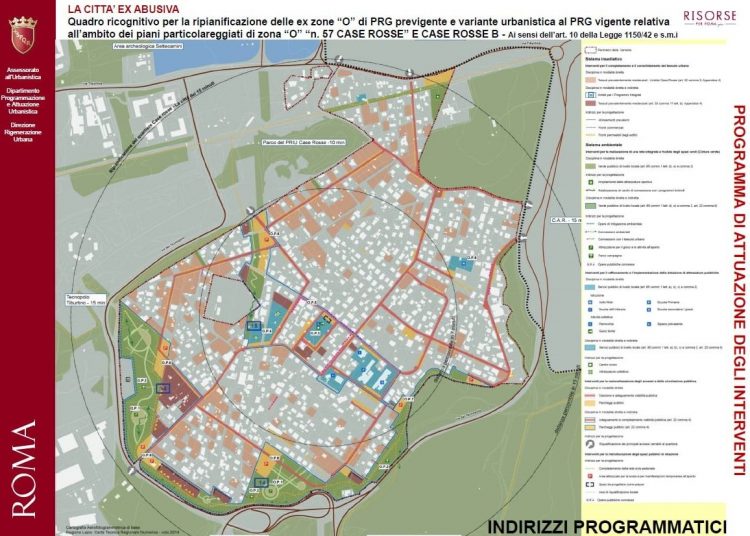 Prosegue l’iter per la ripianificazione di Case Rosse Il Caffè di Roma