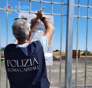 rifiuti interrati sequestro ardeatina
