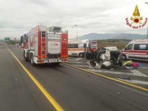 incidente a1 autostrada