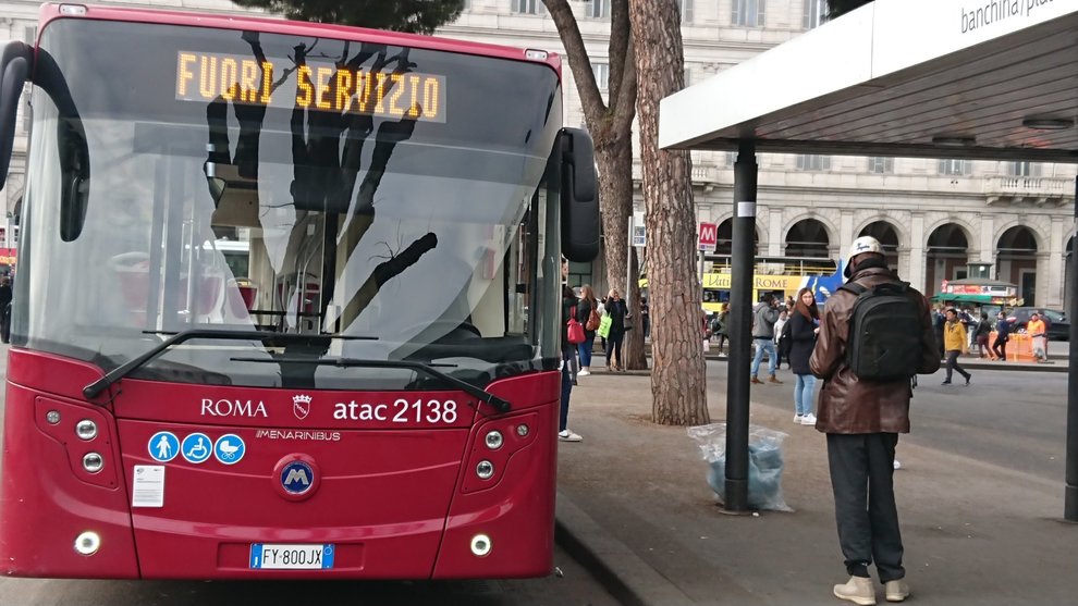 Roma, giovedì 7 dicembre 4 ore di sciopero dei trasporti pubblici