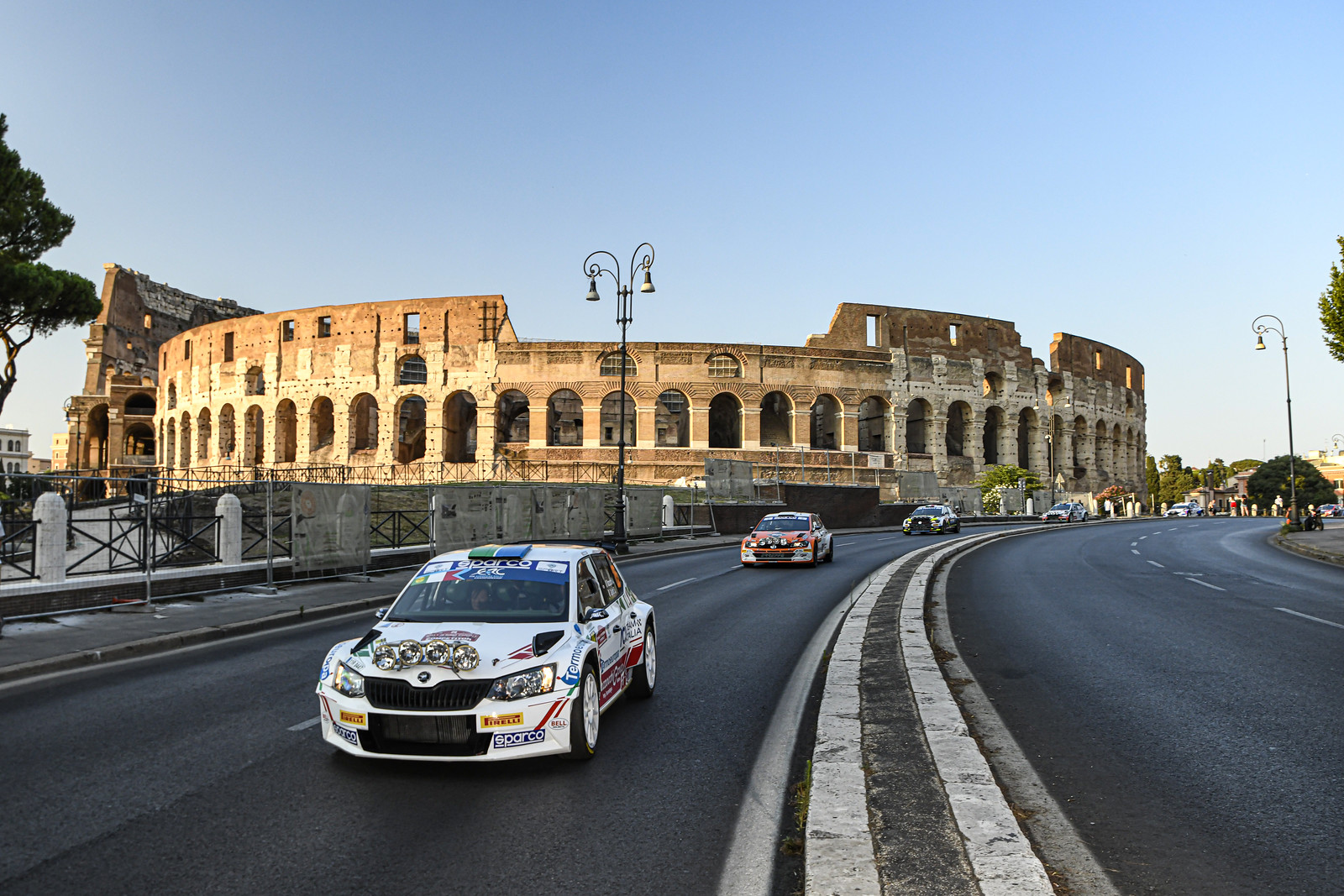 Rally Roma Capitale 2022, partenza da Castel Sant'Angelo