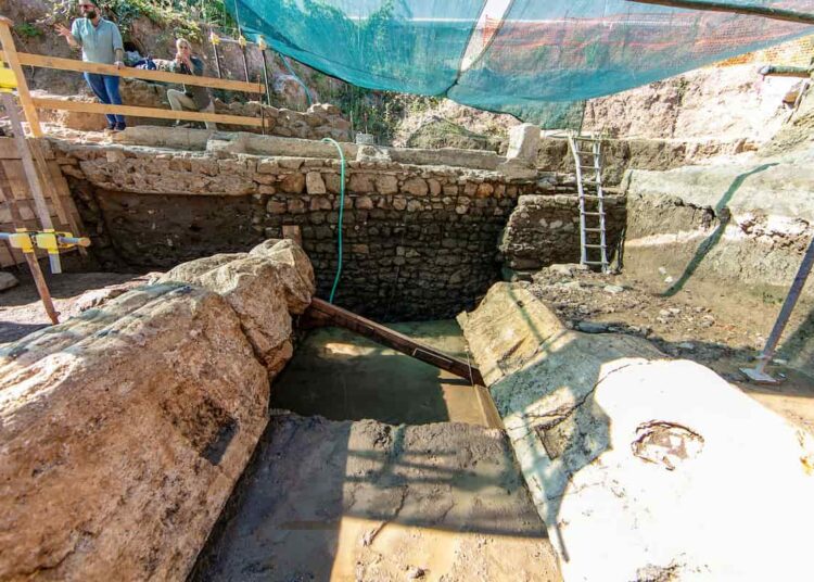 Scoperto un ponte romano di età imperiale su via Tiburtina