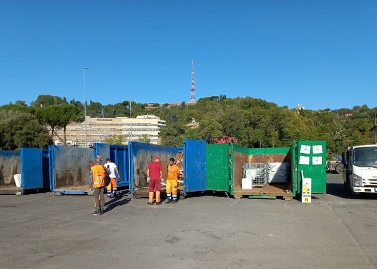 ama - il tuo quartiere non è una discarica piazzale clodio