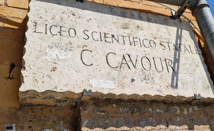 Lavori di riqualificazione al Liceo Cavour di Roma