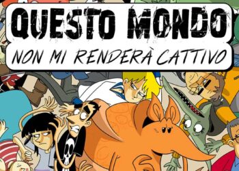 Questo mondo non mi renderà cattivo, copertina della nuova serie di Zerocalcare