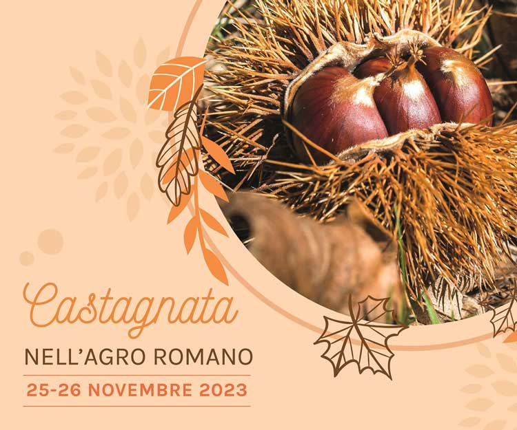 Castagnata dell'Agro romano, degustazione di castagne e vino rosso