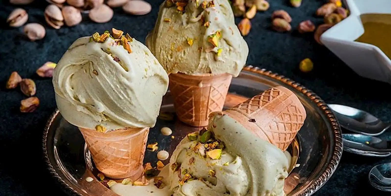 A Roma si gusta il miglior gelato al pistacchio del mondo