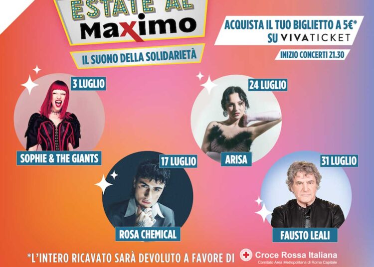 Locandina dell'evento Estate al Maximo 2024