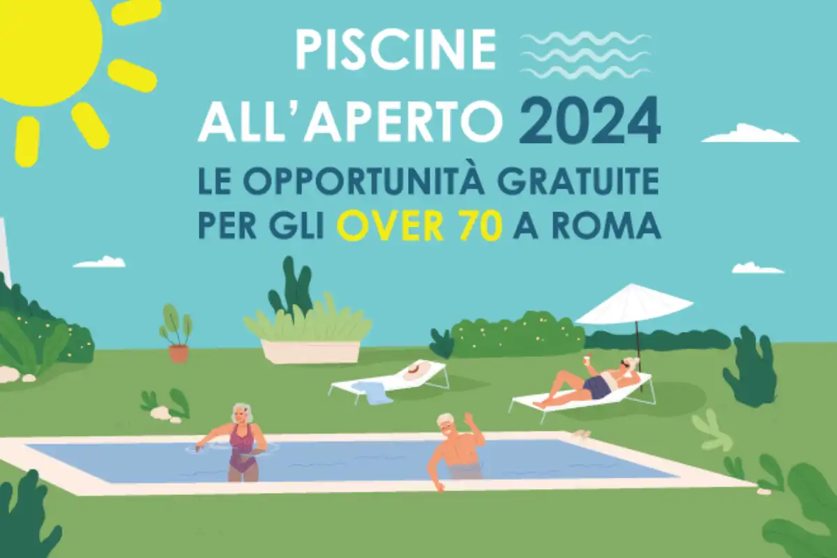 A Roma tornano le piscine gratuite per gli anziani over 70