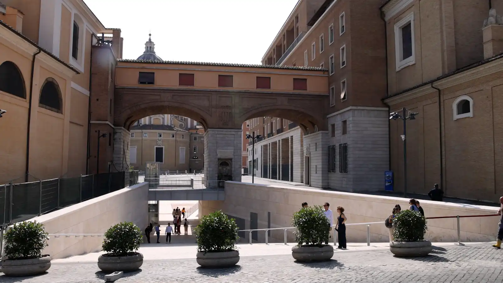La gradinata verso via di Ripetta