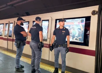 Polmetro Roma, corpo della Polizia di Stato