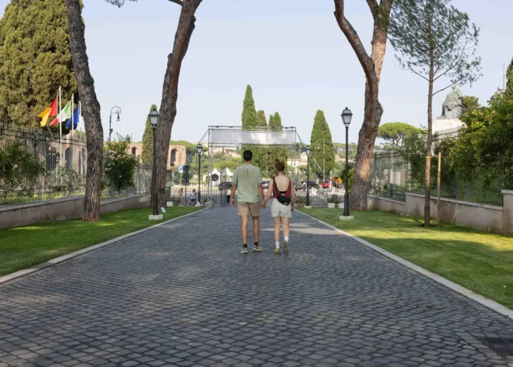 Roseto Comunale di Roma: il restyling di Via di Valle Murcia