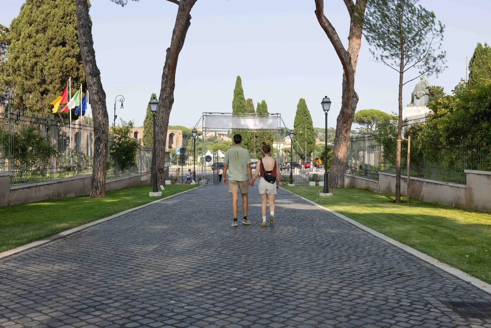 Roseto Comunale di Roma: il restyling di Via di Valle Murcia