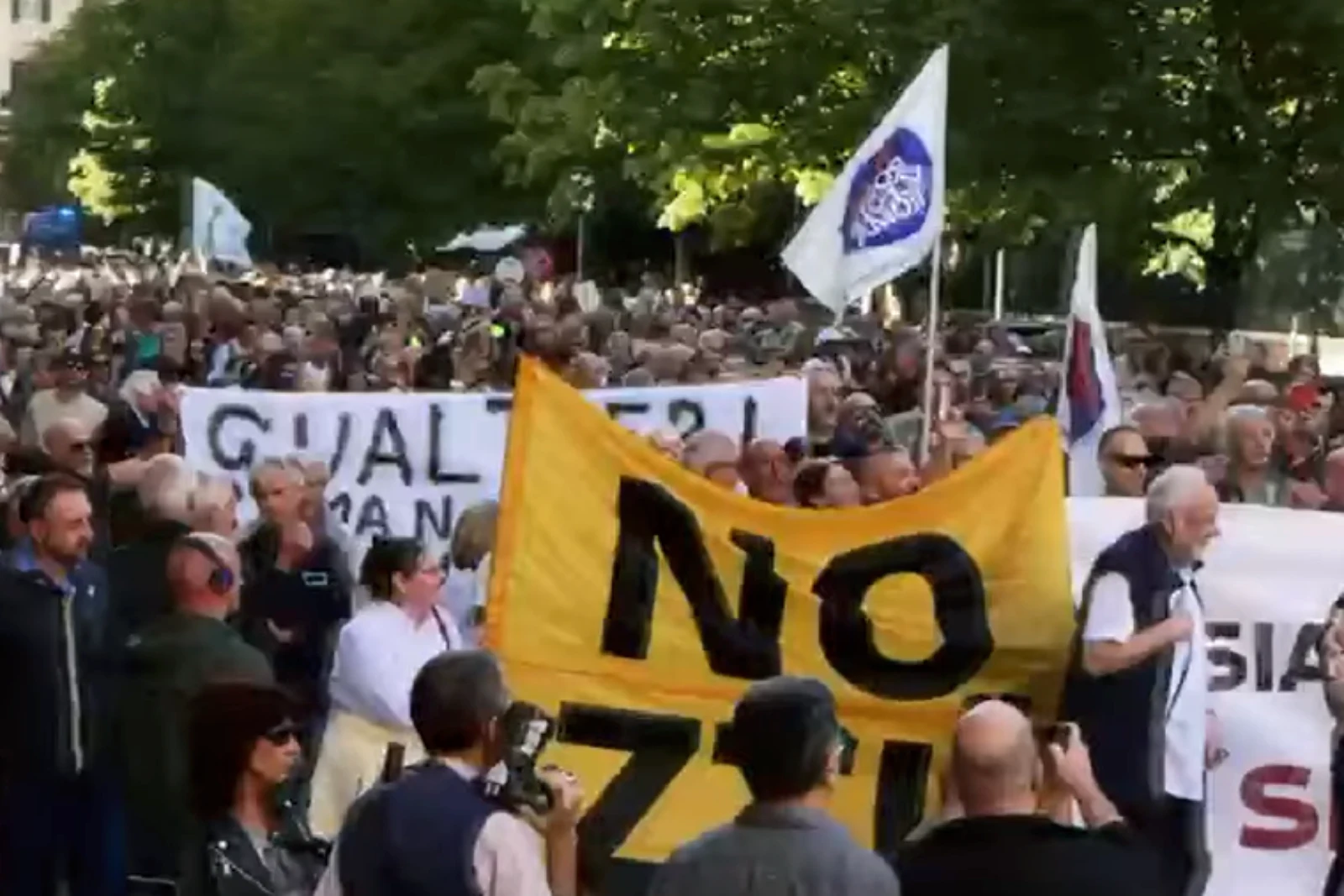 Manifestazione ZTL Fascia Vede