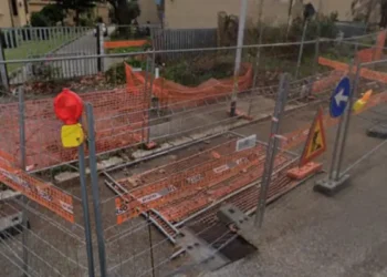 Voragine via Buie d'Istria Municipio V lavori ottobre 2025
