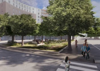 A Piazzale Clodio sono iniziati i lavori di depaving nelle tre aree spartitraffico che verranno restituite alla cittadinanza come spazi verdi